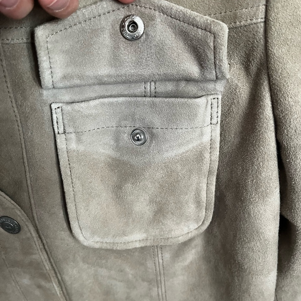 Adriano Goldschmied 100% Lamb Leather Tan Jacket, Women’s Size: XS - Picture 11 of 14